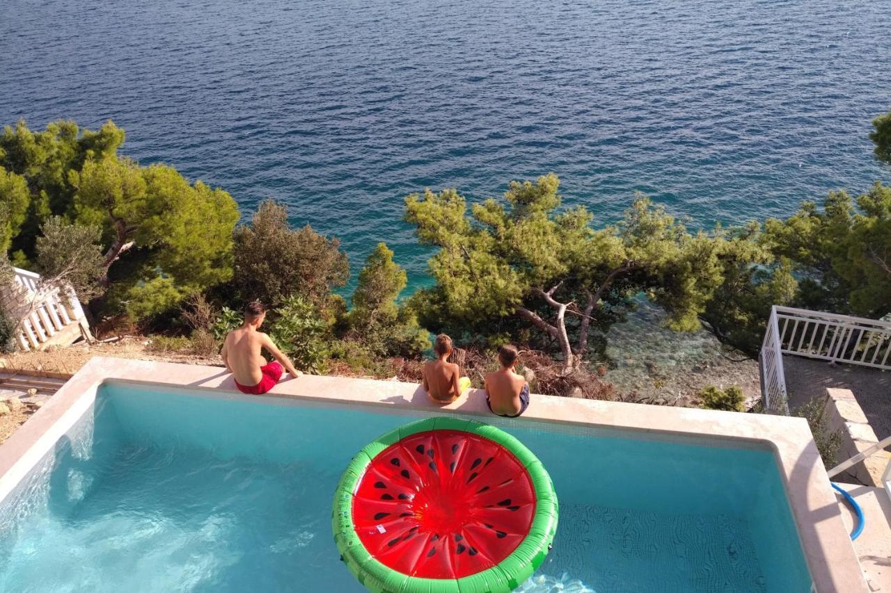 מימיצה Beachfront Holiday Home - Private Heated Pool מראה חיצוני תמונה